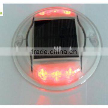 Direct Manufacture Enhanced PC Round LED Solar Cat Eyes Road Stud photo-2