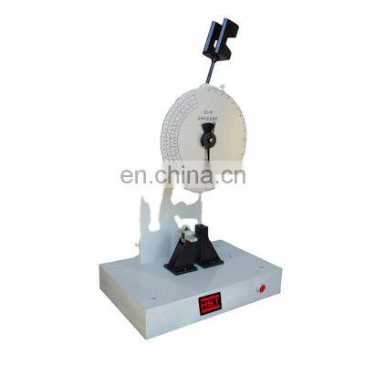 Digital Rubber Impact Testing Machine charpy pendulum impact tester for metallic material