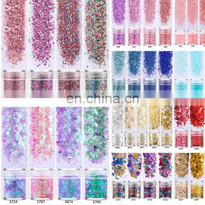 Wholesale Sparkle Golden Ultra Thin Fine Pink Reflective Eyeshadow Lip Gloss Pigment Nail Glitter Powder