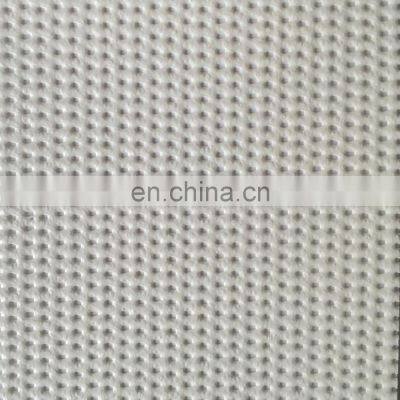 Heavy Duty White Waterproof PVC Vinyl Coated Polyester 500gsm Mesh Fabric for Outdoor Furniture photo-4