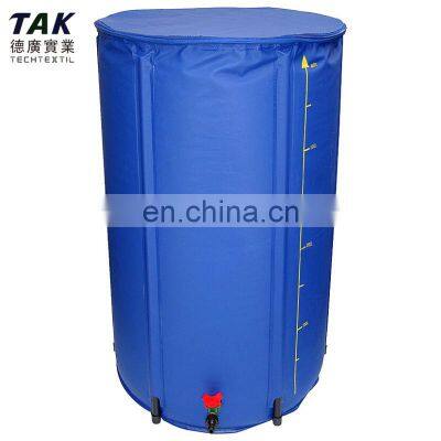 garden rainwater reservoir 750l flexible water barrel rainwater collection foldable rain water barrel pvc fabric rain barrel