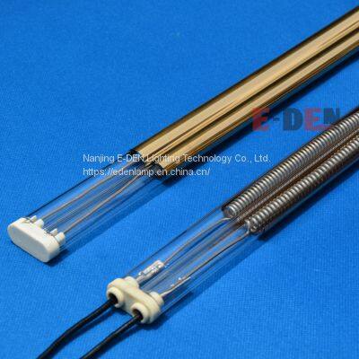 Powerful Medium Wave Infrared Element Energy Saving Quartz Golden Reflector Infrared Element photo-3