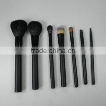 Private label wholesale 7 pcs Professional Cosmetic Brush For Makeup Sets For Face/Eye/Lip