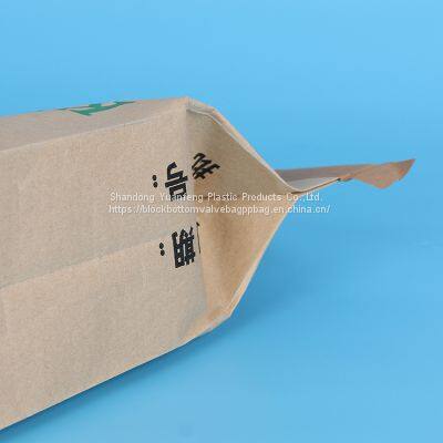 Quality Kraft paper Bags 25kg 40kg 50kg For Packaging Resin, cement, chemicals Cheap Price