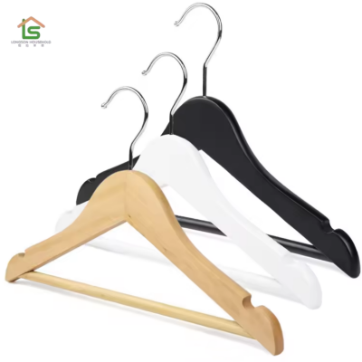 Wooden Baby Kids Clothes Hanger photo-2