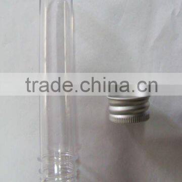 Screw cap with plastic tube