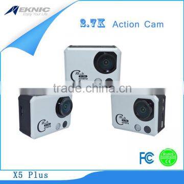 2.7k Resolution 2 Inch Screen 50m Waterproof Helmet Waterproof Action Camera