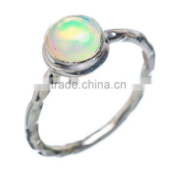 Ethiopian Opal RING ,925 sterling silver jewelry wholesale,WHOLESALE SILVER JEWELRY,SILVER EXPORTER,SILVER JEWELRY FROM INDIA