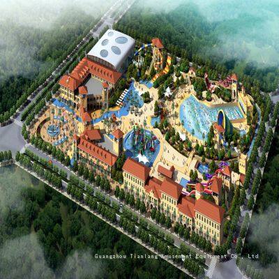 Outdoor Slide Theme Park Planning and Design of Tourist Landscape Modeling Slide Non-standard Non-power Amusement Equipment photo-5