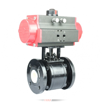 Ceramic-Lined Flanged Ball Valve with Anti-Corrosion, Wear Resistance, for Harsh Environments in Pharma and Oil & Gas Sectors (100 chars)