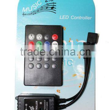 Music Sound Sensitive IR RGB LED Controller