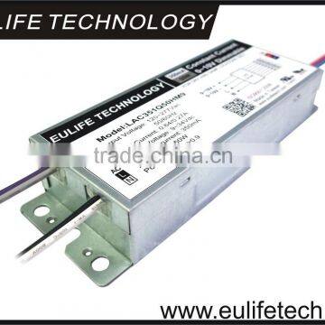 Manufacture in Taiwan 120-277VAC 350mA 50W 0-10v Constant Current Dimmable Led Driver photo-1