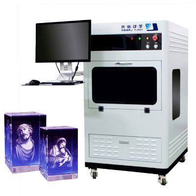 Holy Laser 3D CNC AI High-efficiency Internal Laser Engraving Machine, Suitable for Crystal Glass Acrylic and Trophies
