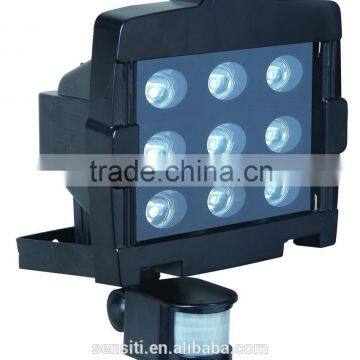 High-power LED Sensor Floodlight(9*1W)