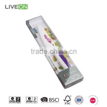 2015 Hot sale high quality kitchen ceramic chef knife 6''