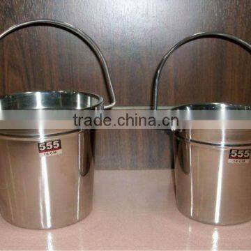 14cm, 16cm Stainless Steel Ice Bucket, Ice Container, Barware