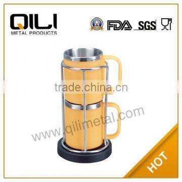 220ml stainless steel coffee auto mug