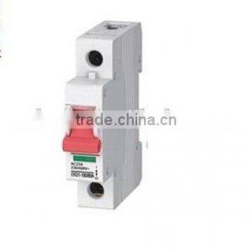 Circuit Breaker for DIN Rails,1-100 Isolattion Switch