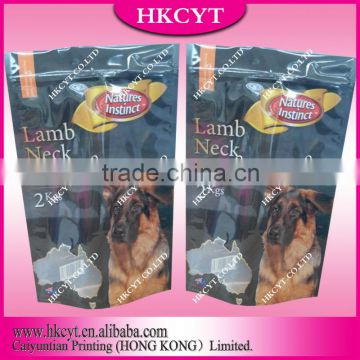 Plastic Mylar Dog Treat Packaging