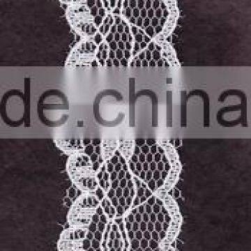 Hot selling dubai cheap nylon light fashion no stretch lace trim