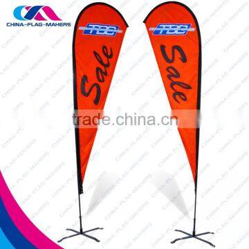 Wholesale Promotion Bowhead Feather Print Beach Flag and Banner photo-6