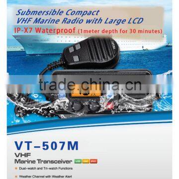 CHINA SUPPLIER VITAI VT-507M Built-In DSC Aqua Quake Draining Function VHF 156-163MHz IP-X7 Marine Transceiver photo-2