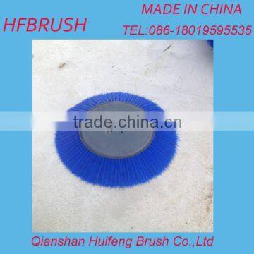 Cup shape cleaning road brush