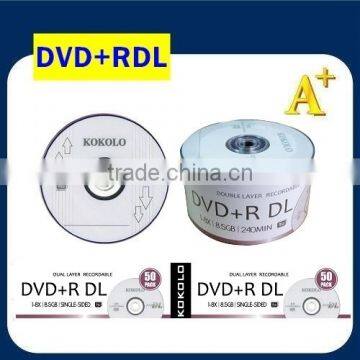 Taiwan A+ blank dvd 8.5GB dvd virgin