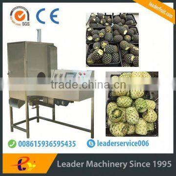 Leader pineapple peel and pulp separater with low power consumption