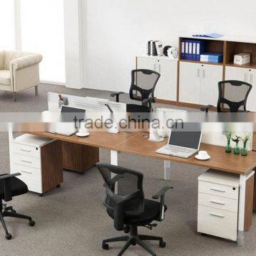 Open Office Partitions Cubicle With 4 Seater factory workstation(SZ-WST643)