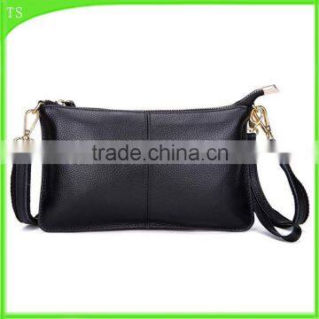 2016 lady hand leather shoulder bag or coin purse with fashion bag style