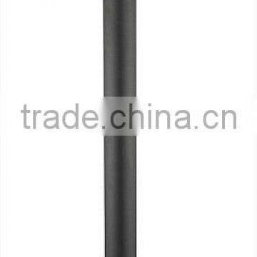 Black Polished Stanchion for Airport and Crowd Control