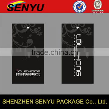 custom logo printing, fancy clothing paper hangtag labels with hole                        
                                                                                Supplier's Choice