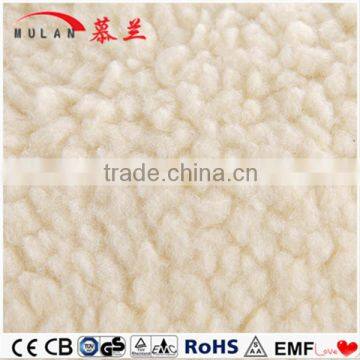 Nonwoven Technics and Heated,Portable,Anti-Pilling Feature Synthetic Wool Electric Blanket