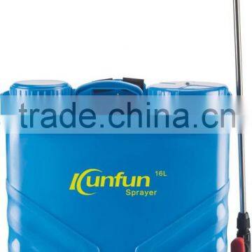 16L farm irrigation battery operated backpack sprayer