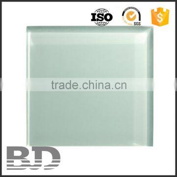 Alibaba China Supplier BJD Parquet Solid Color Glass Mosaic Tile