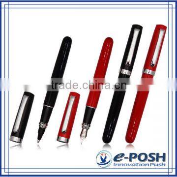 High-end novelty cartridge refill business gift rollor ball pen set