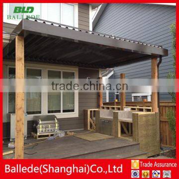 prefabricated louver roof aluminium for sunshade