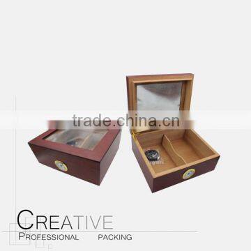 High-end Cherry wood Customized humidor with humidifier CY-L811