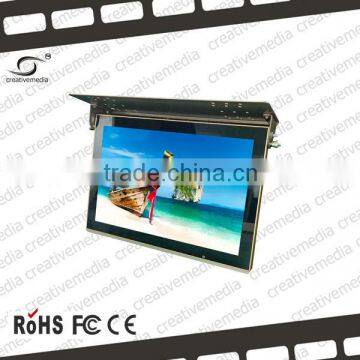 22 inch bus lcd media advertising display 3g android smart box video digital signage panel lcd bus ad monitor