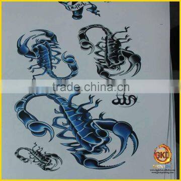 new temporary water based tattoo sticker Water transfer temporary tattoo Sticker/tatoos fake body tattoo