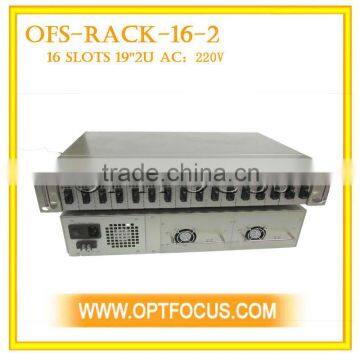 16 Slots mount Media Converter RACK