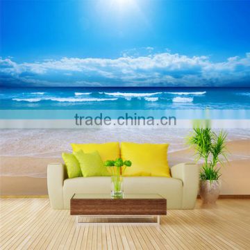 Non woven 3d beautiful home interior wall covering paper