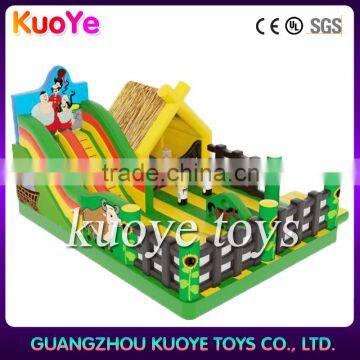 trampolines inflatable playground bounce,large commercial inflatable playground,inflatable equipments