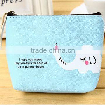 Fashionable cartoon pattern coin purse cute lady key bag wallet