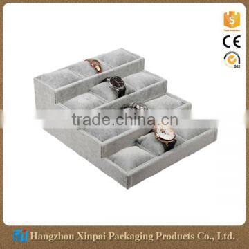 High quality velvet jewelry watch display tray