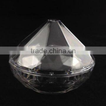 cup type plastic material diamond candy dessert cup for party