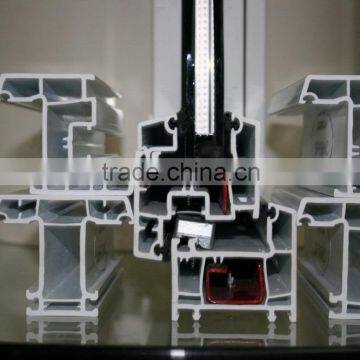 Double Glazing Pvc Tempered Glass Casement Windows photo-5