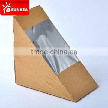 Sunkea Custom Sandwich boxes, clear food packaging boxes