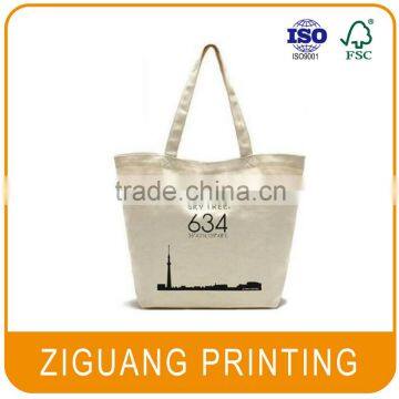High Quality and Cheap Organic Natural Cotton Shopping Bag photo-2